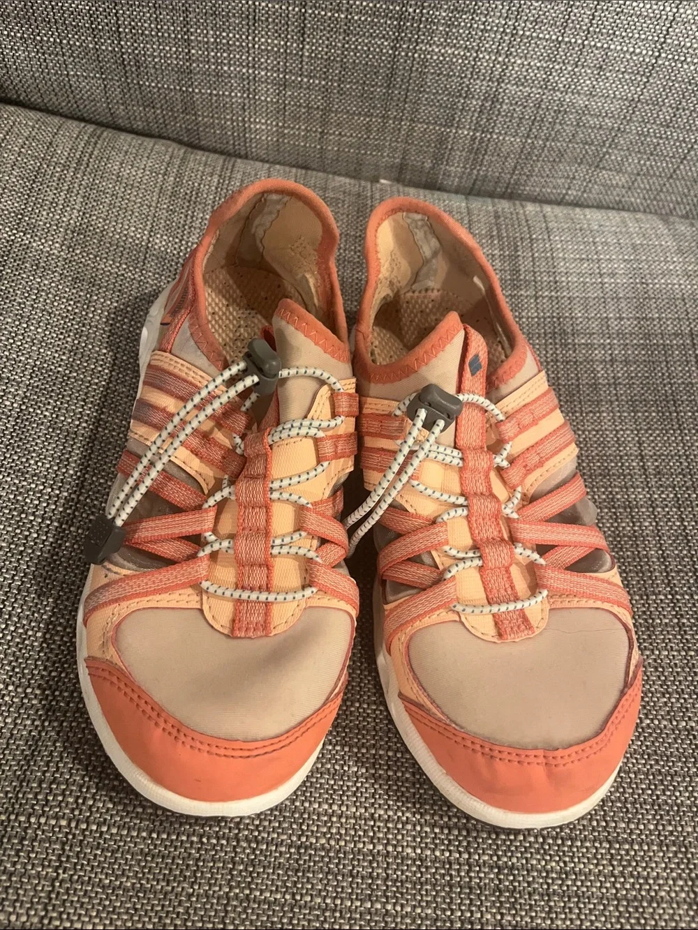 Columbia Women's Peach/Coral Slip-On Athletic Sneakers